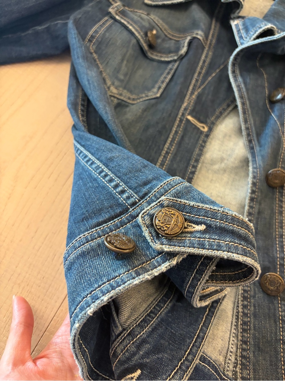 Dolce & Gabbana Blue Denim Jacket - Picture 2 of 7